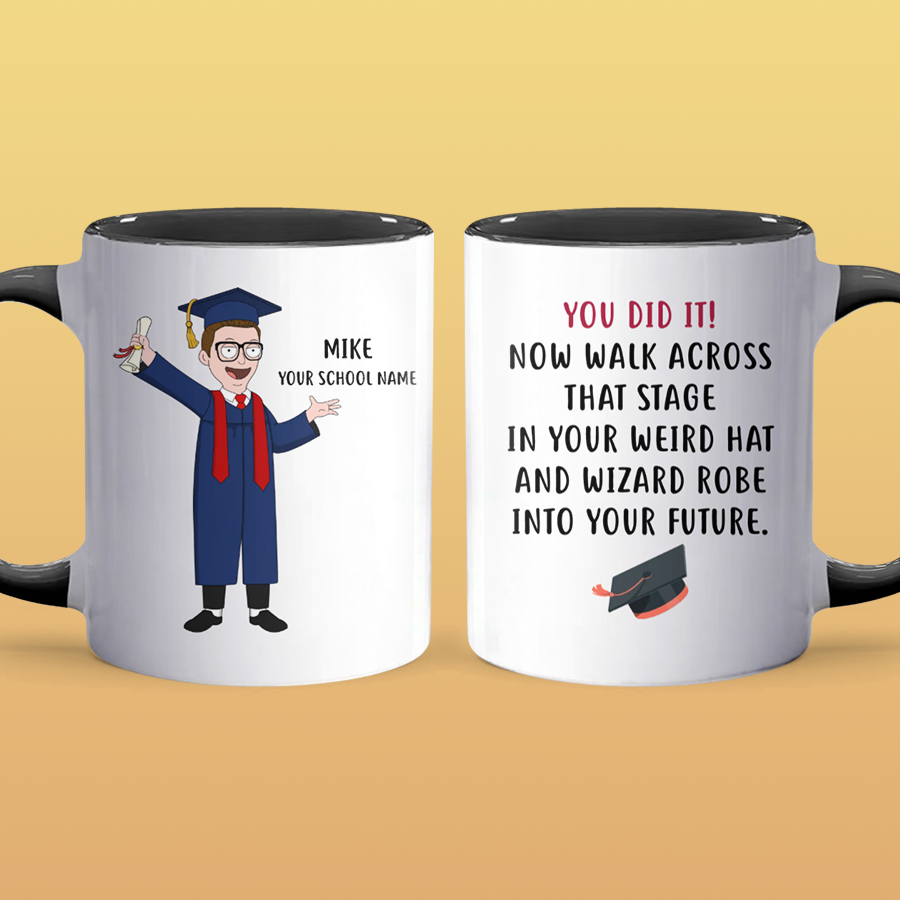 You Did It - Accent Coffee Mug