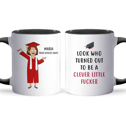 Who Turned Out - Accent Coffee Mug