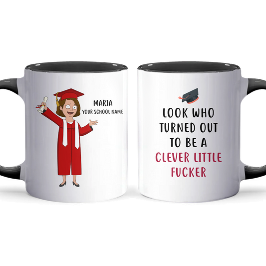 Who Turned Out - Accent Coffee Mug