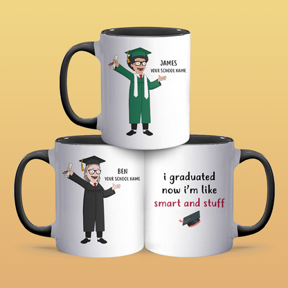 I'm Graduated - Accent Coffee Mug