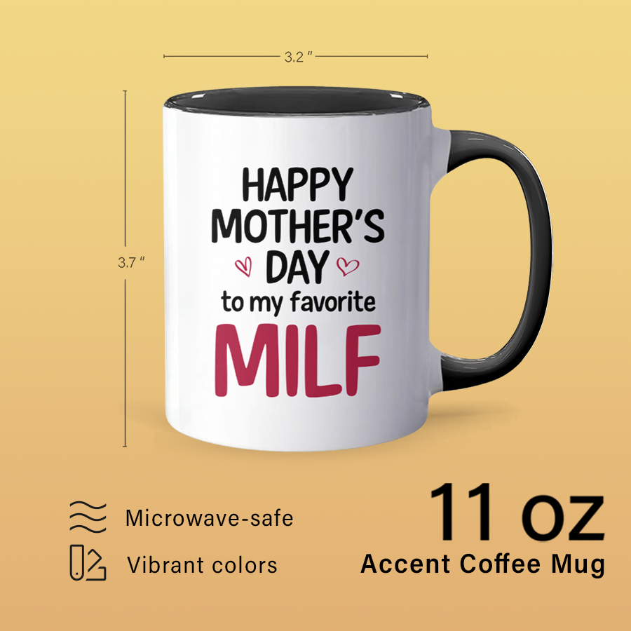 To My Favorite - Accent Coffee Mug