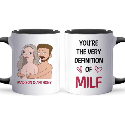 The Very Definition - Accent Coffee Mug