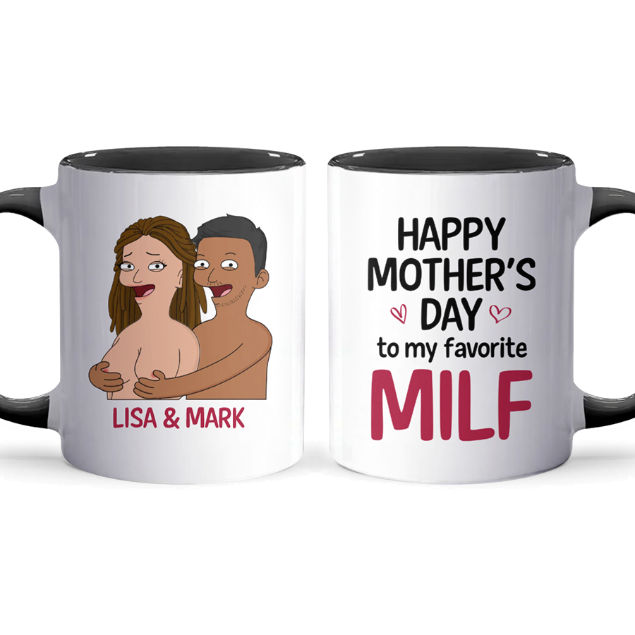 My Favorite MILF - Accent Coffee Mug