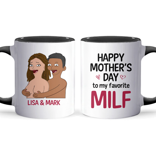 My Favorite MILF - Accent Coffee Mug