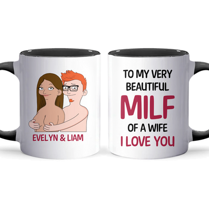 Of A Wife - Accent Coffee Mug