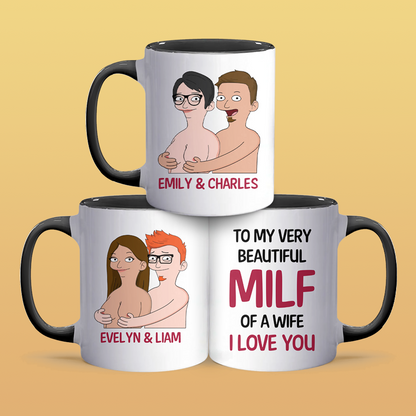 Of A Wife - Accent Coffee Mug