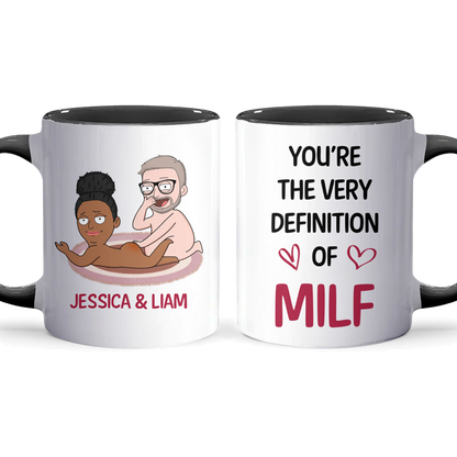 Definition Of MILF - Accent Coffee Mug