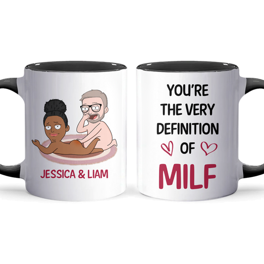 Definition Of MILF - Accent Coffee Mug