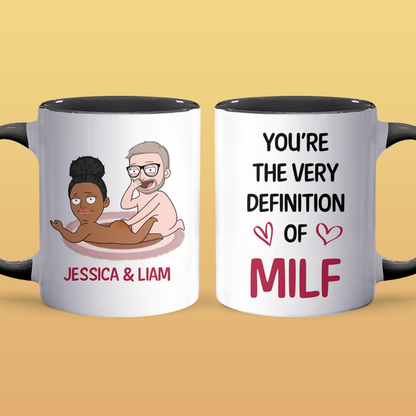 Definition Of MILF - Accent Coffee Mug