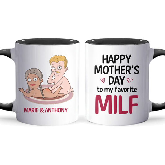 My Favorite MILF - Accent Coffee Mug