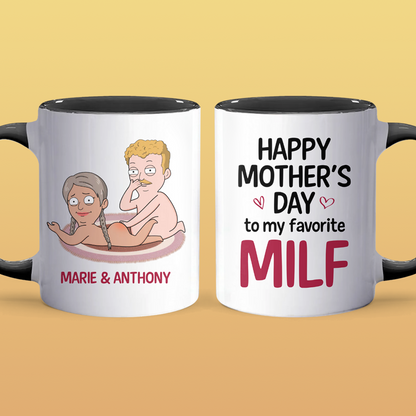 My Favorite MILF - Accent Coffee Mug