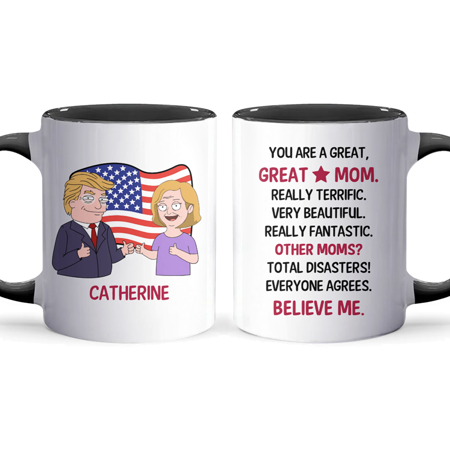 Great Great Mom - Accent Coffee Mug