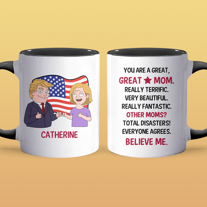 Great Great Mom - Accent Coffee Mug