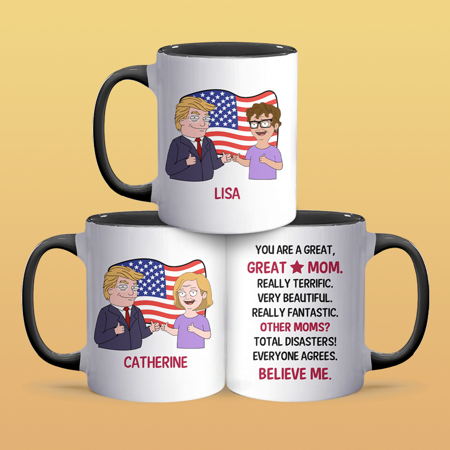 Great Great Mom - Accent Coffee Mug