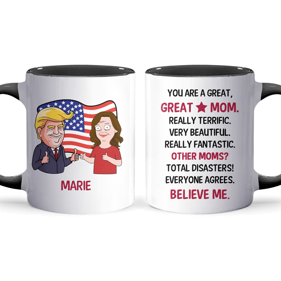 Great Mom - Accent Coffee Mug