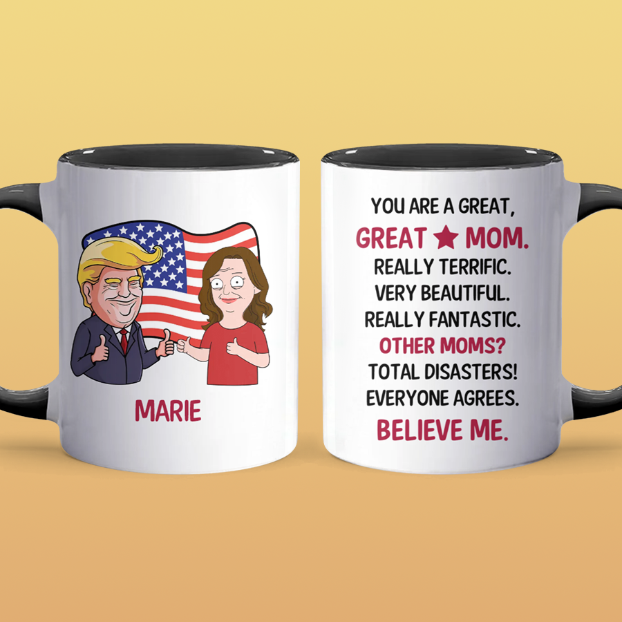 Great Mom - Accent Coffee Mug