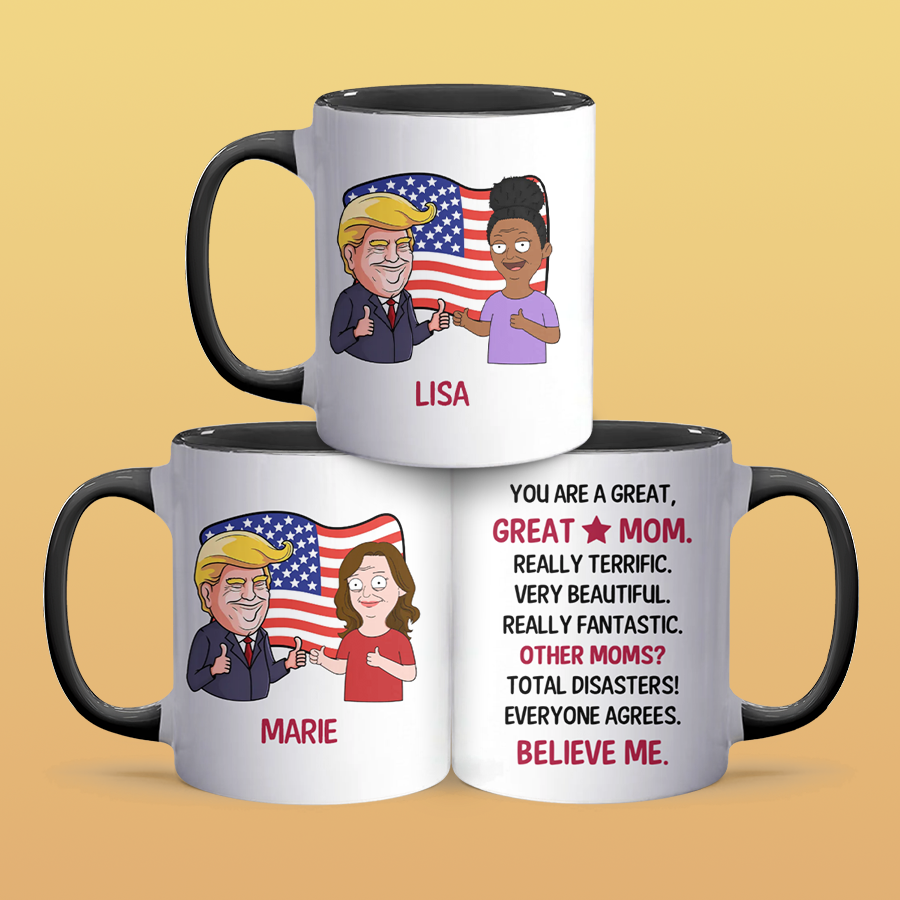 Great Mom - Accent Coffee Mug