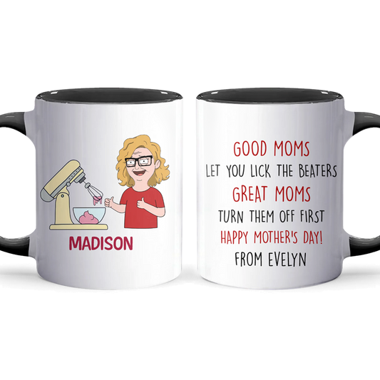 Good Moms - Accent Coffee Mug