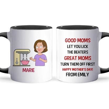 Great Moms - Accent Coffee Mug