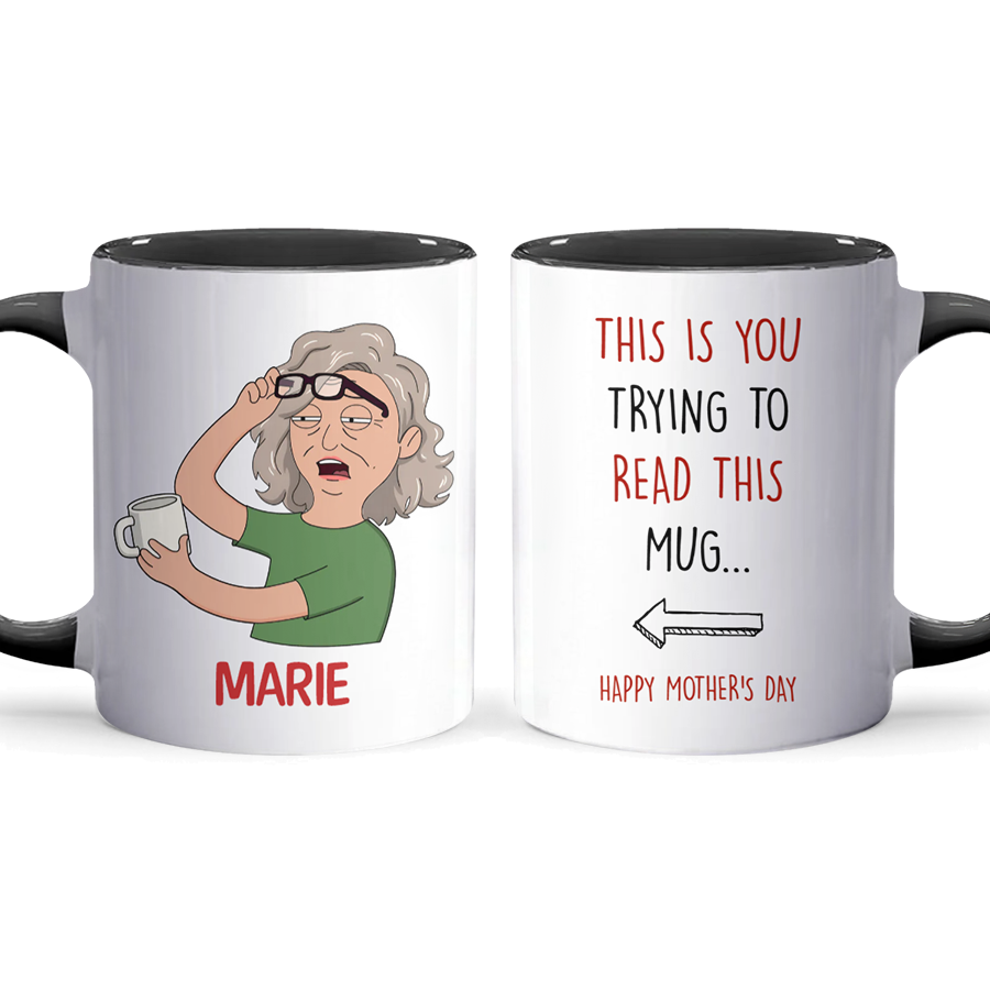 Read This Mug - Accent Coffee Mug