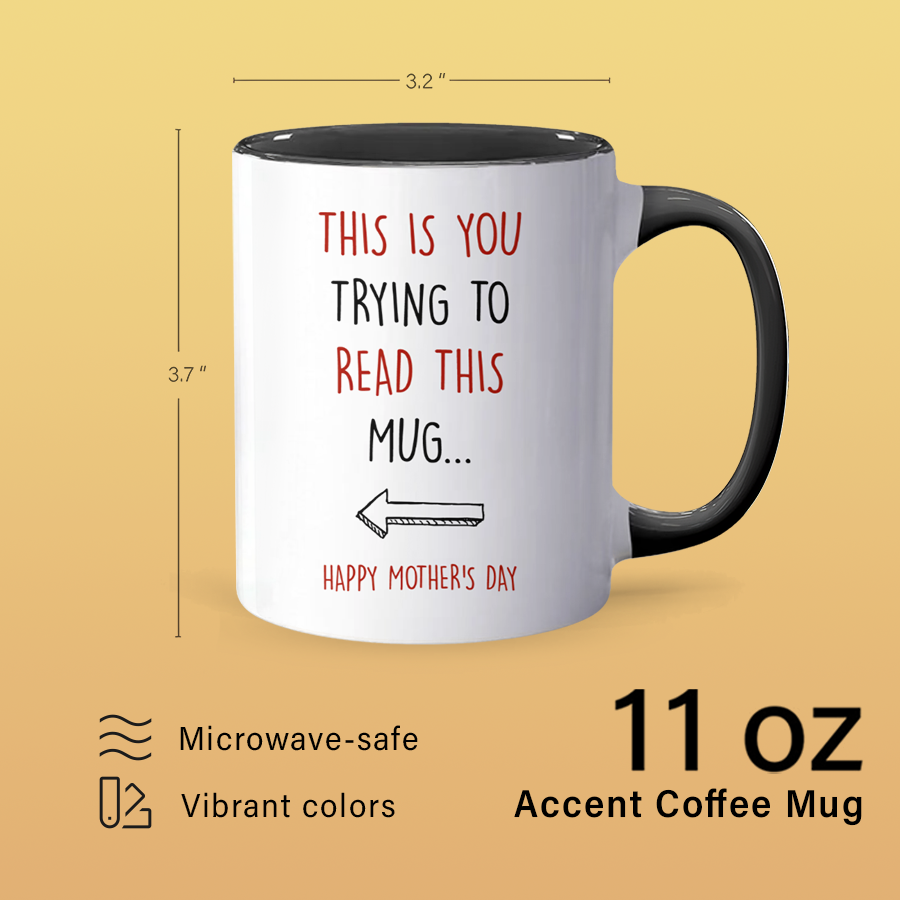 Read This Mug - Accent Coffee Mug