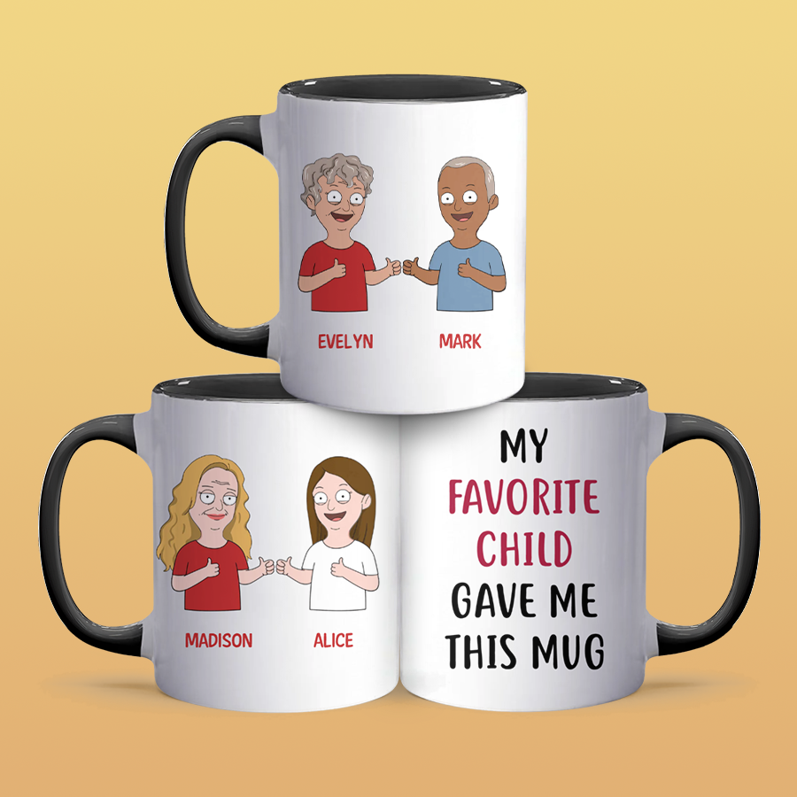 My Favorite Child - Accent Coffee Mug