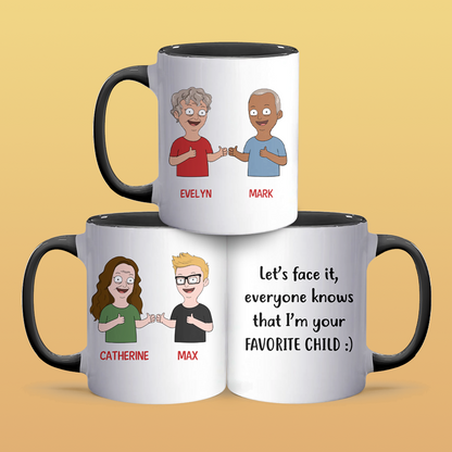 Let's Face It - Accent Coffee Mug