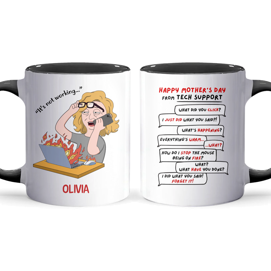 It's Not Working - Accent Coffee Mug