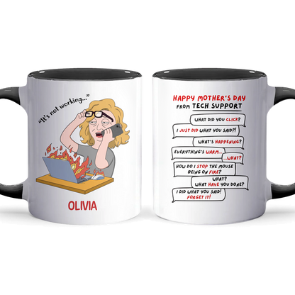 It's Not Working - Accent Coffee Mug