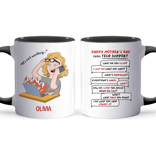 It's Not Working - Accent Coffee Mug