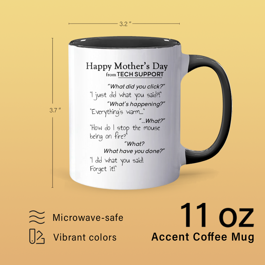 What You Did - Accent Coffee Mug