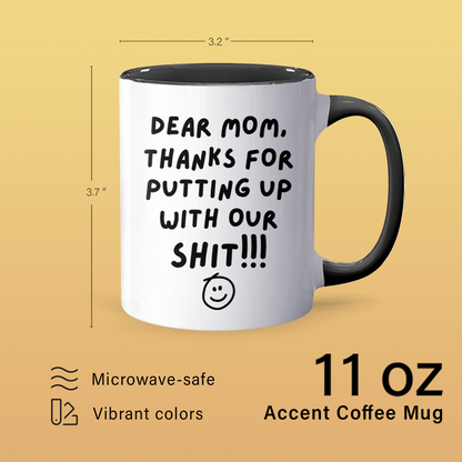 Putting Up - Accent Coffee Mug