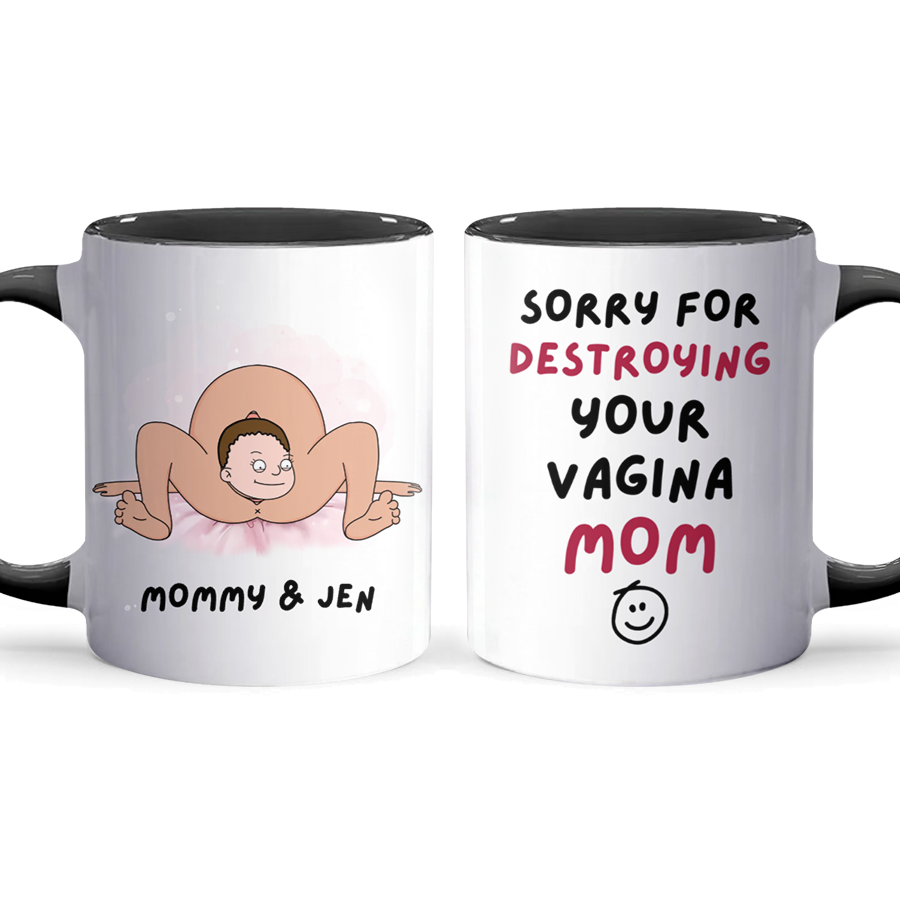 Sorry For - Accent Coffee Mug