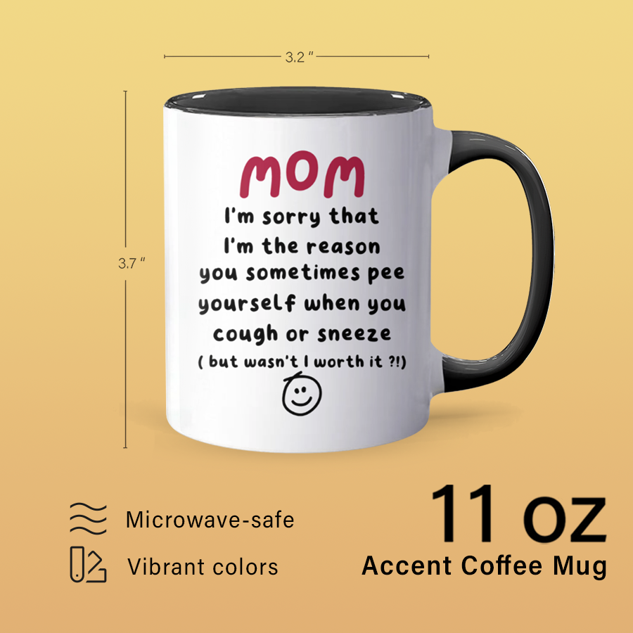 Cough Or Sneeze - Accent Coffee Mug