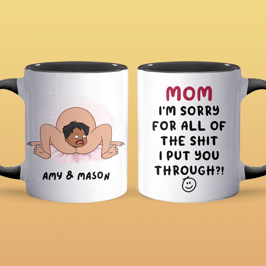 Put You Through - Accent Coffee Mug