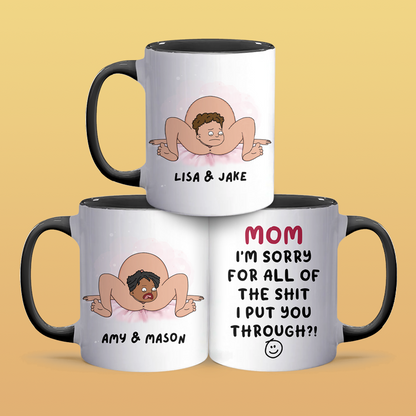 Put You Through - Accent Coffee Mug