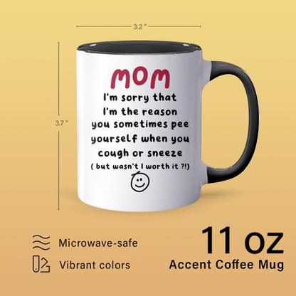 I'm The Reason - Accent Coffee Mug