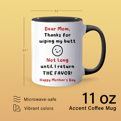 Not Long Until - Accent Coffee Mug