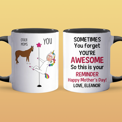 Your Reminder - Accent Coffee Mug