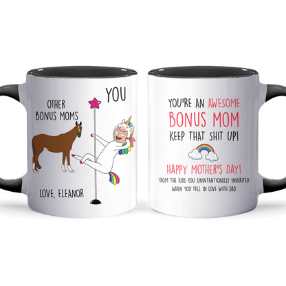 Keep That Shit - Accent Coffee Mug