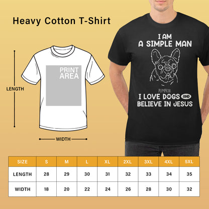 Simple Man - Heavy Cotton T-Shirt