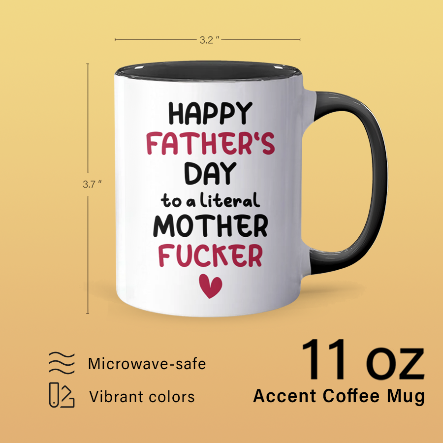 To A Literal - Accent Coffee Mug