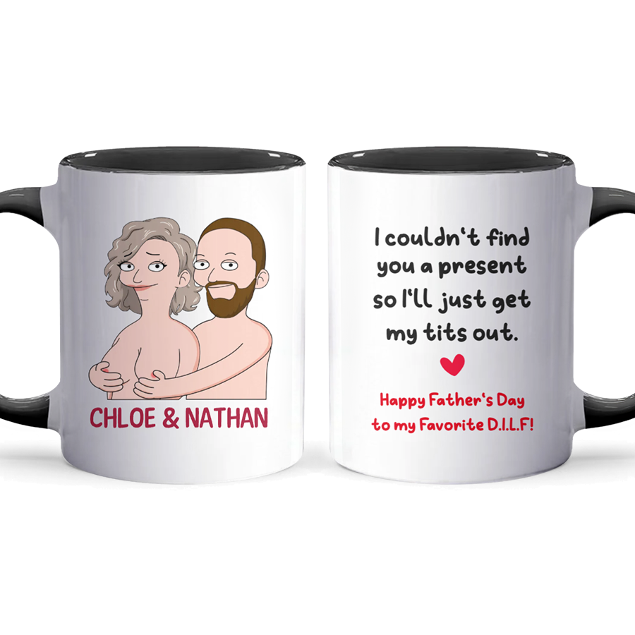 Get My Tits Out - Accent Coffee Mug