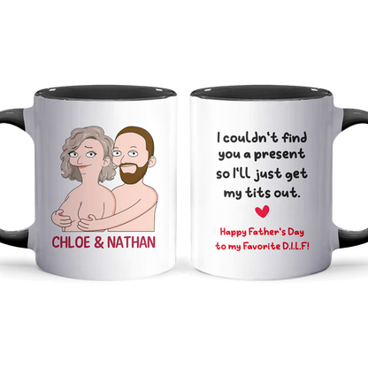 Get My Tits Out - Accent Coffee Mug