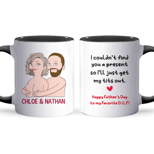 Get My Tits Out - Accent Coffee Mug