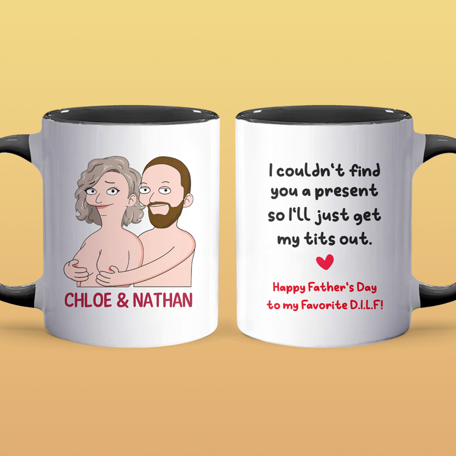 Get My Tits Out - Accent Coffee Mug