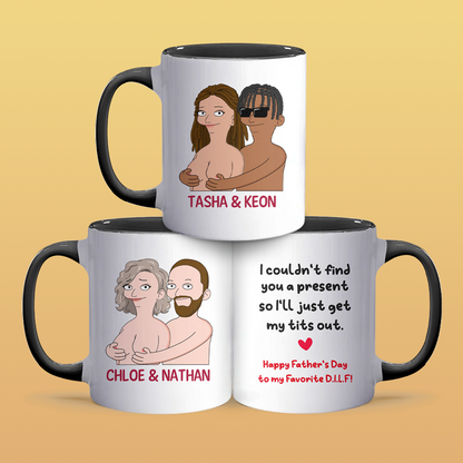 Get My Tits Out - Accent Coffee Mug