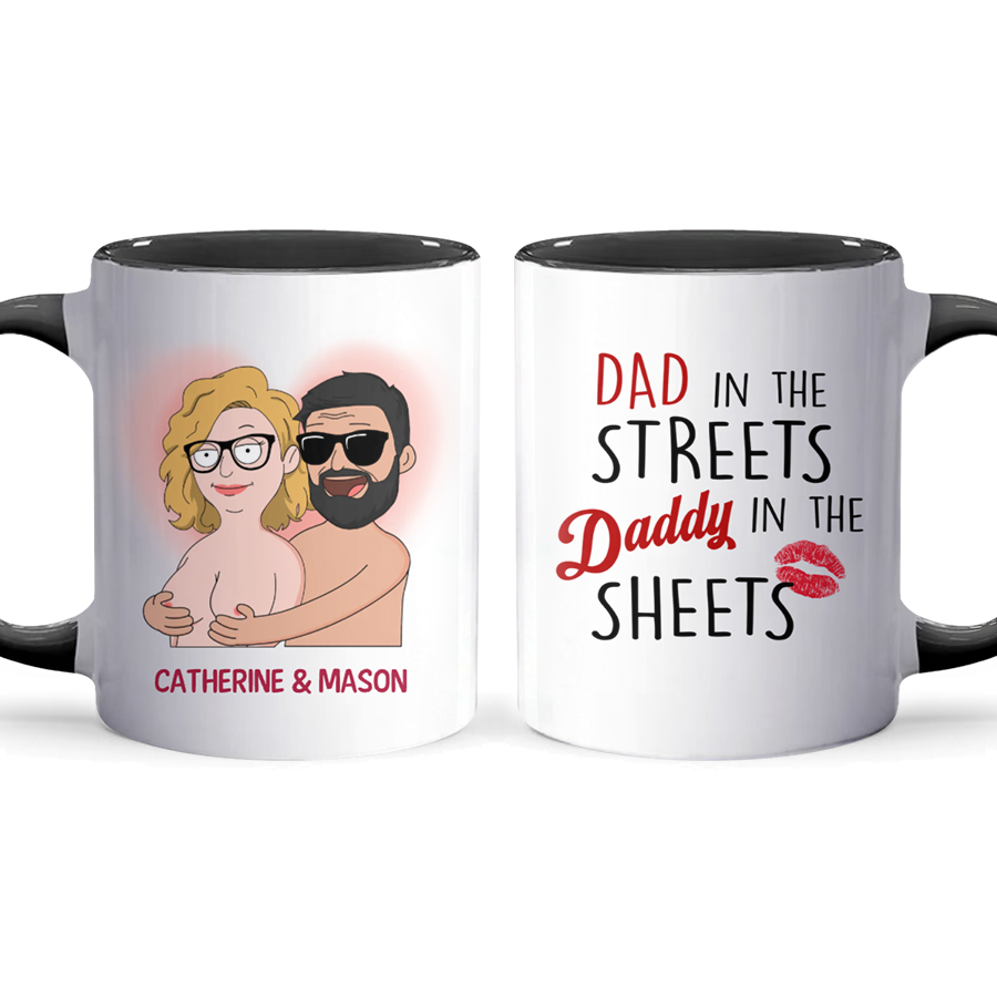 Daddy In The - Accent Coffee Mug