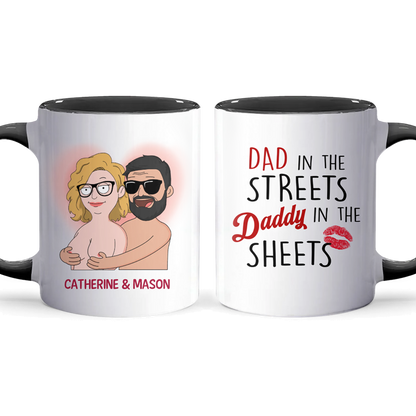 Daddy In The - Accent Coffee Mug