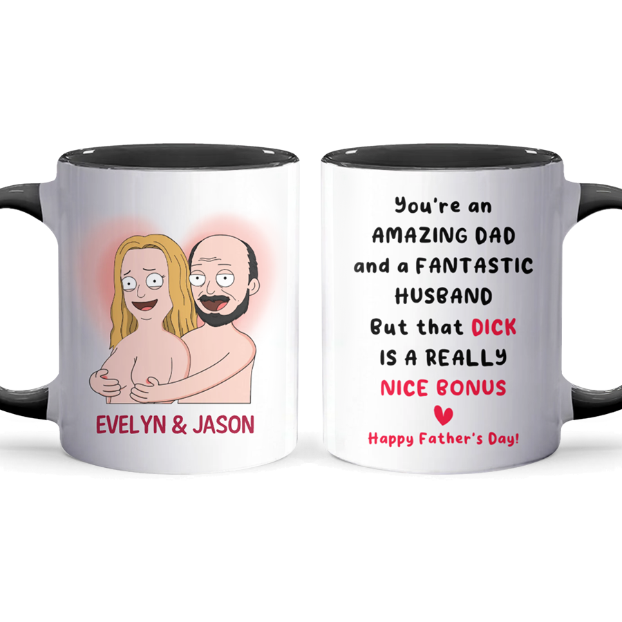 Amazing Dad - Accent Coffee Mug